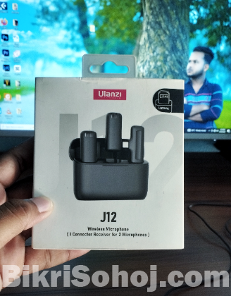 Ulanzi j12 wireless microphone for Lighting